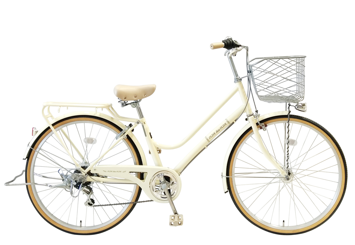 自転車通販サイト 自転車のd Mall館 26インチ 6段変速 オリーブ デ オリーブ カジュアル